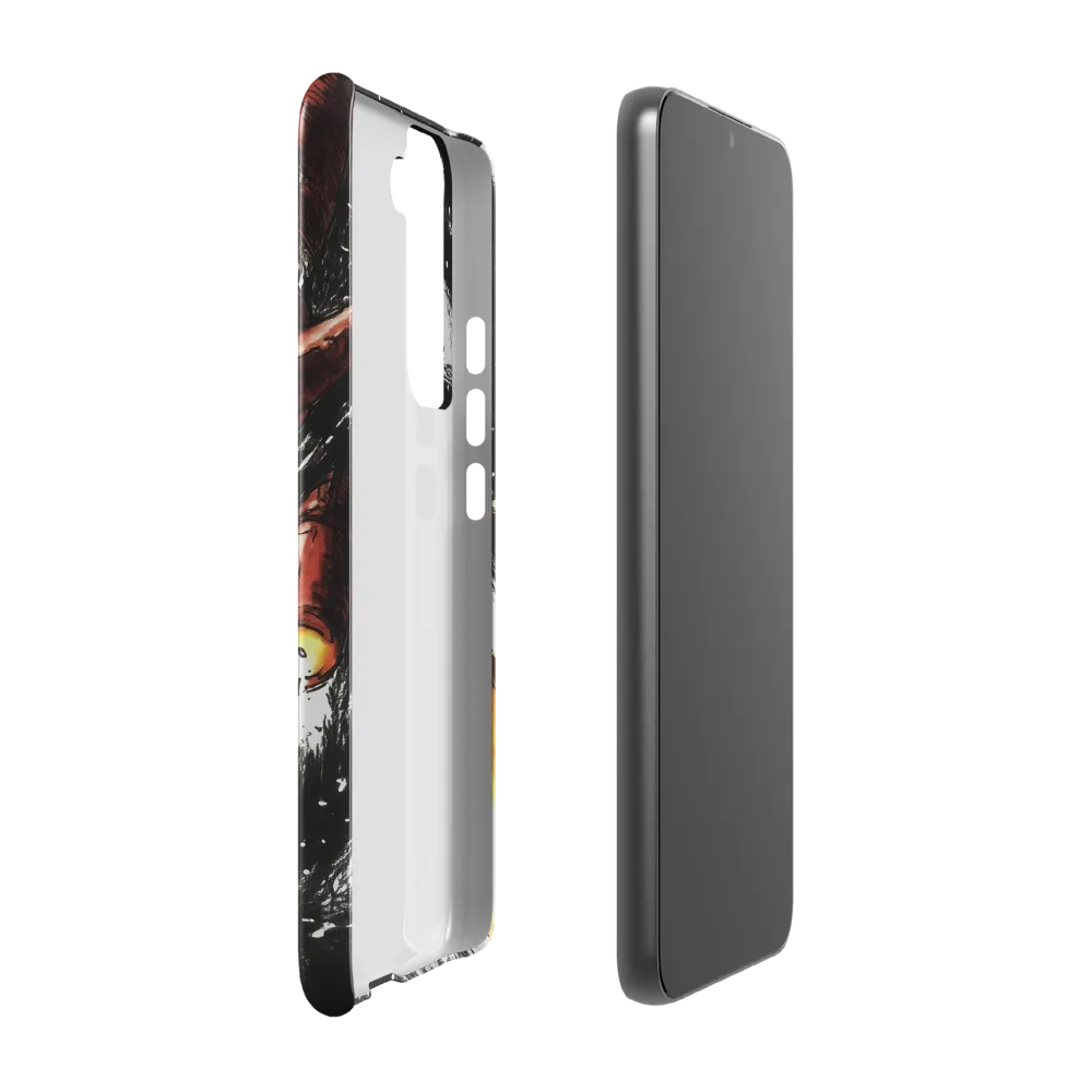Ignition in the Abyss | Phone Case |  S22 Plus | Snap Case | Glossy