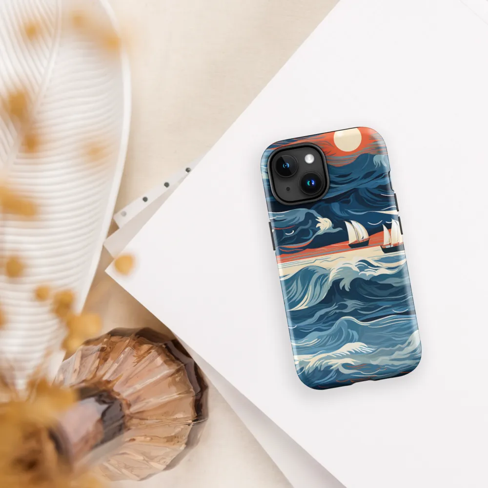 Ocean Whispers: A Voyage at Dusk