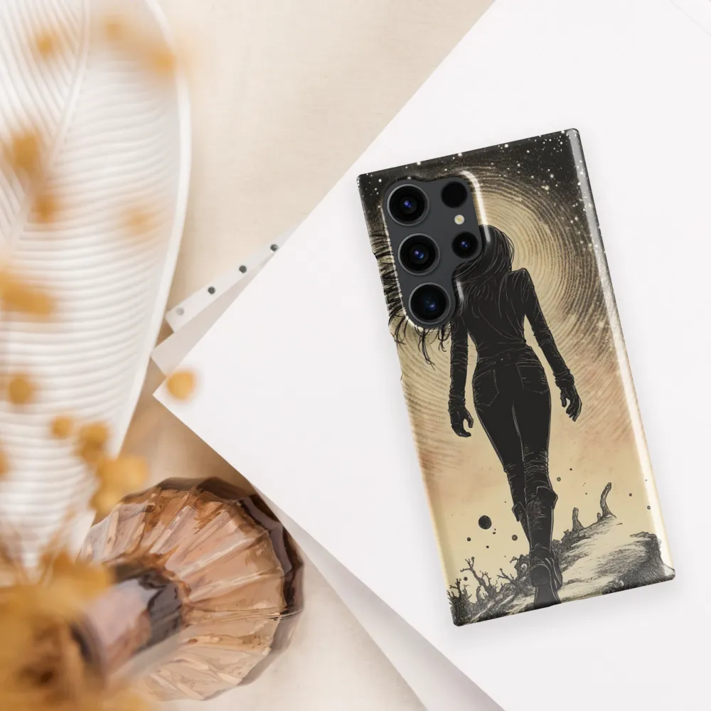 Journey Through the Cosmos | Phone Case |  S23 Ultra | Snap Case | Glossy