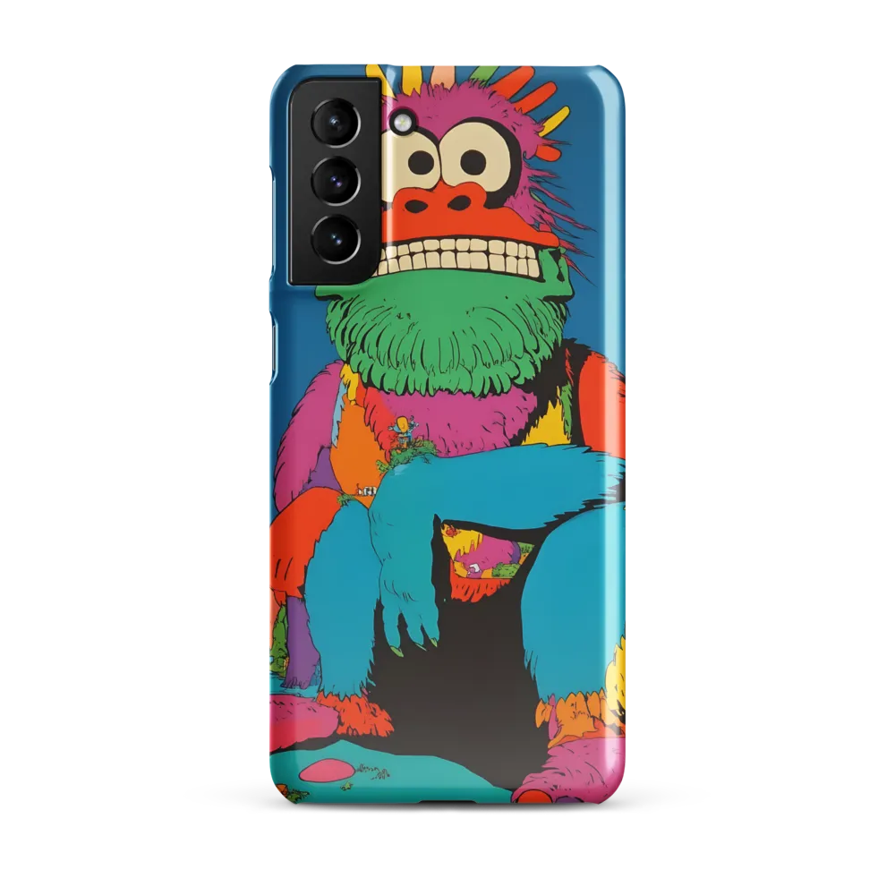 Whimsical Giant: A Playful Monster Encounter