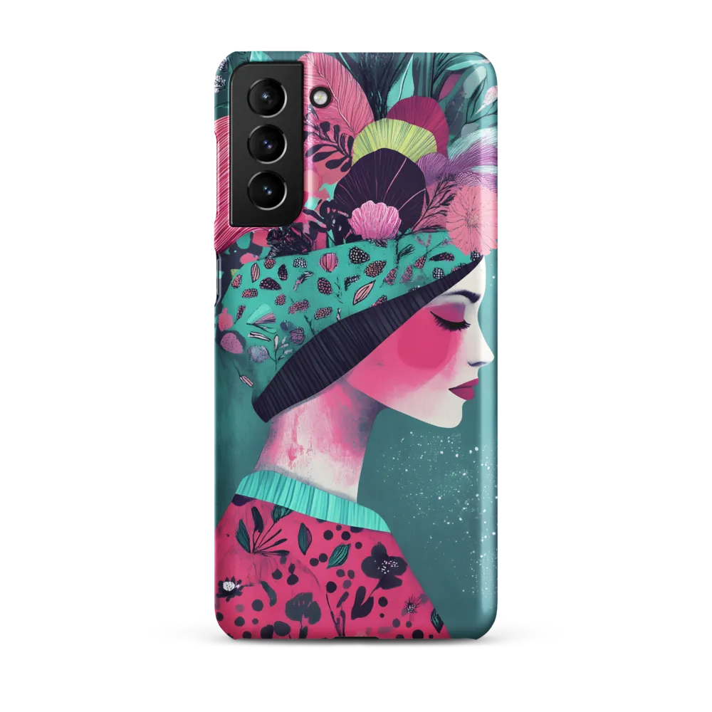 Whimsical Floral Portrait
