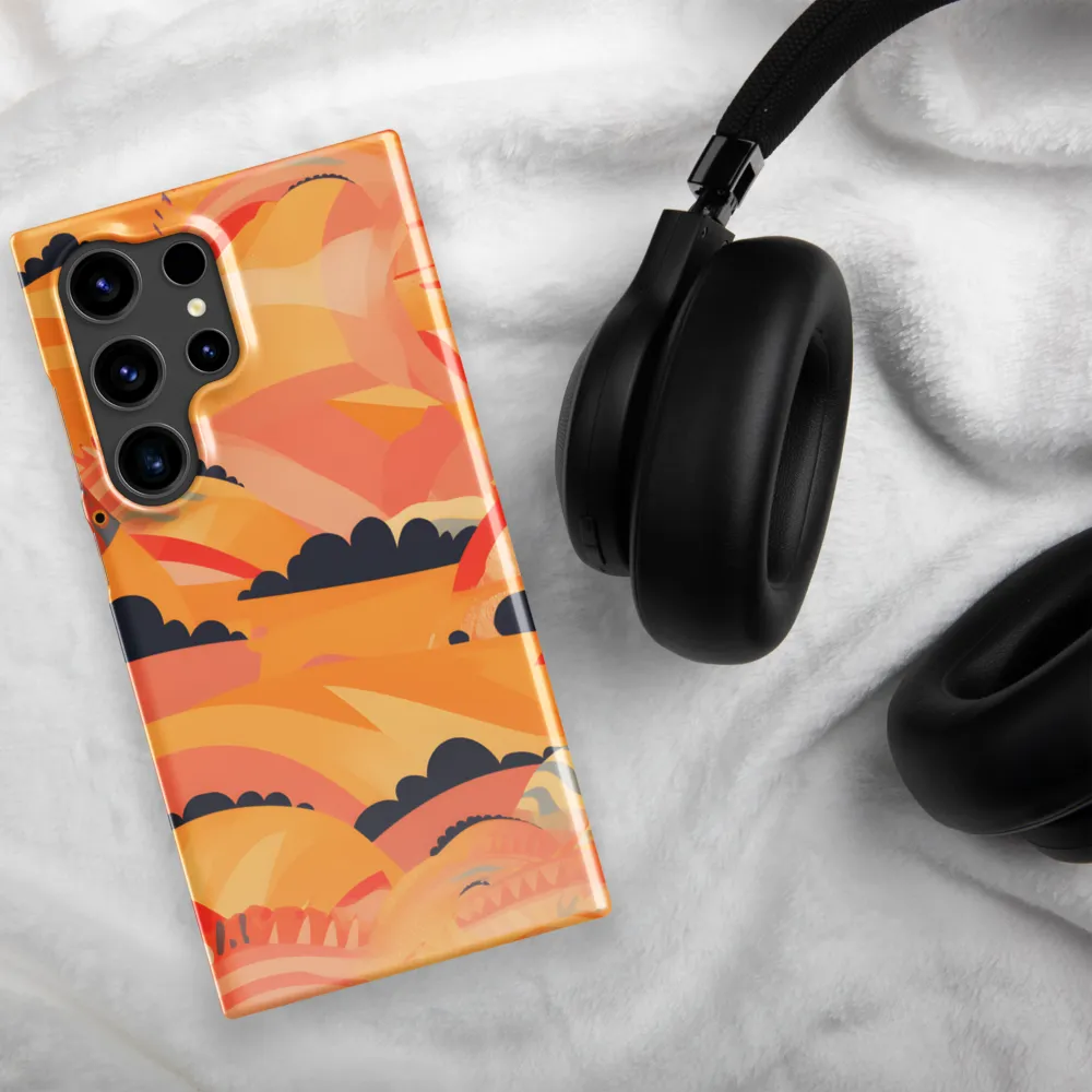 Whispers of the Abstract Horizon | Phone Case |  S24 Ultra | Snap Case | Glossy