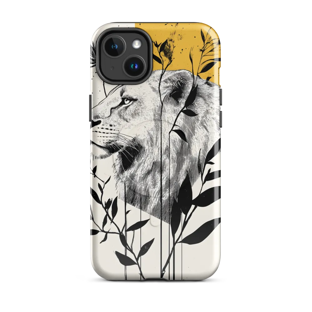 Regal Serenity: The Lion and Flora