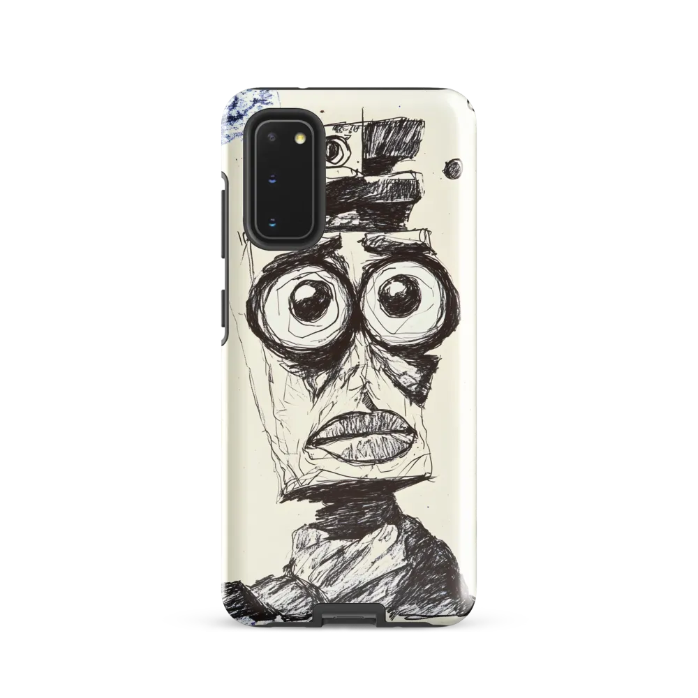 Abstract Surrealist Figure in Cubism