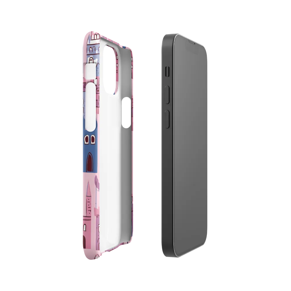 Whimsical Castles: A Playful Tapestry | Phone Case |  13 Mini | Snap Case | Glossy