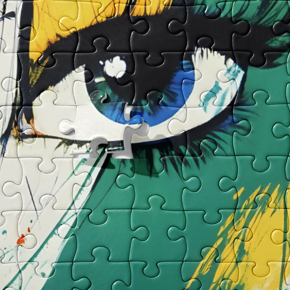 Eyes of Intrigue | Jigsaw Puzzle | 252/520 pieces