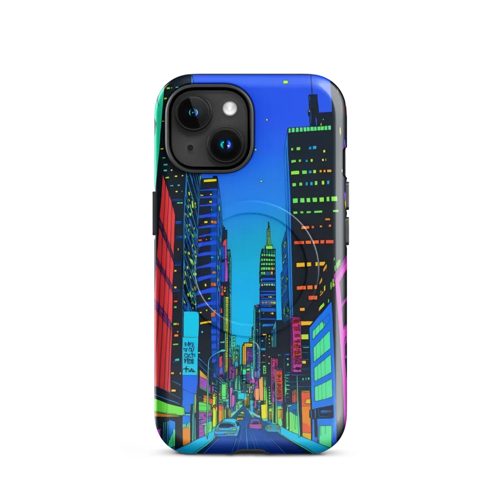 Neon Dreamscape: A Futuristic City at Dusk