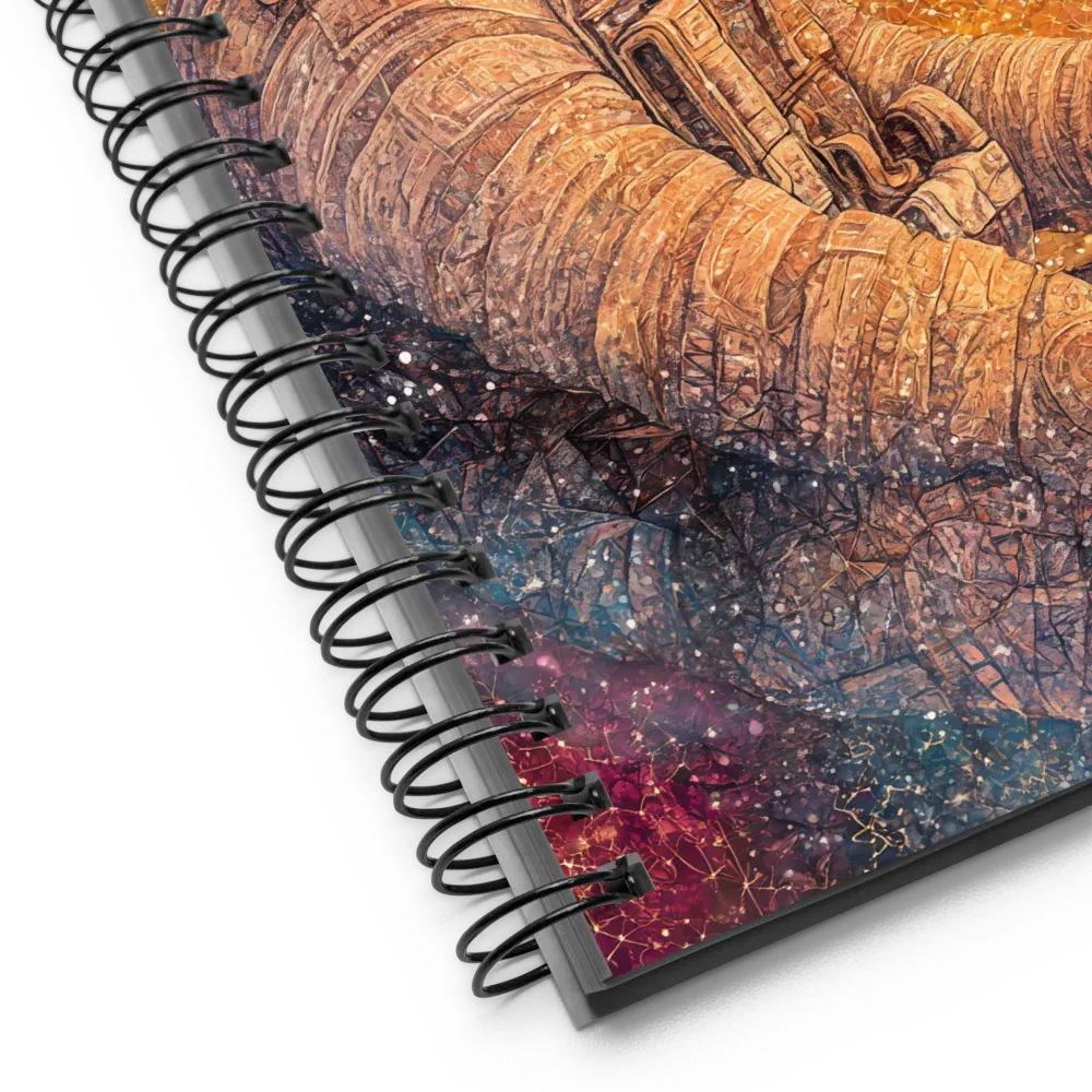 Contemplation in the Cosmos | Spiral Notebook