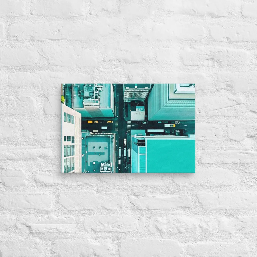 Urban Geometry: Aerial Perspective | Canvas | 12″×18″