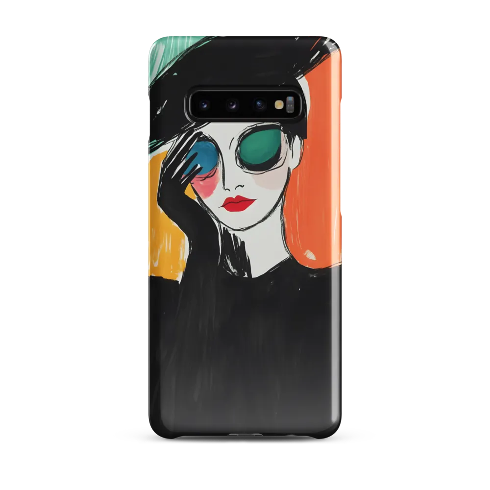 Elegance in Shadows | Phone Case |  S10 Plus | Snap Case | Glossy