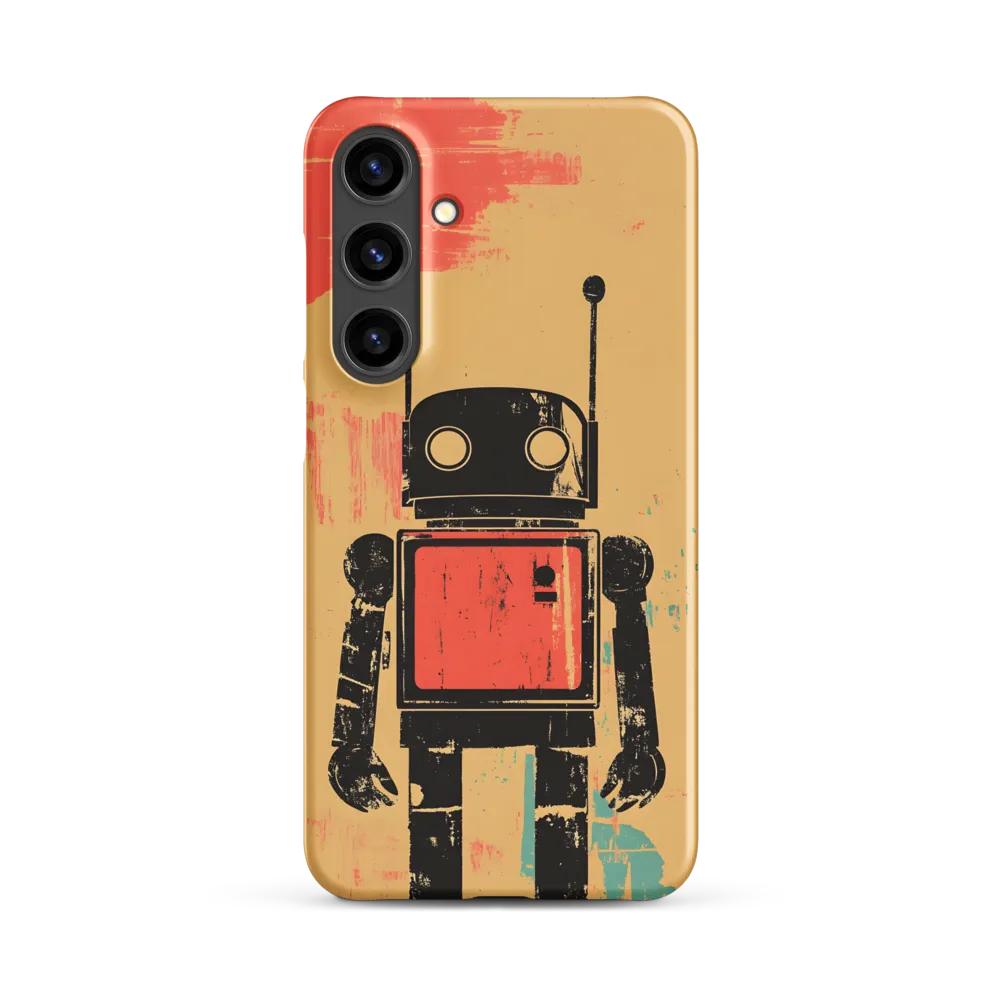 The Retro Robot | Phone Case |  S24 Plus | Snap Case | Matte