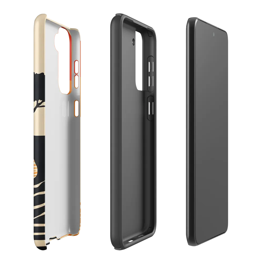 Serene Sunset | Phone Case |  S21 Plus | Tough Case | Matte