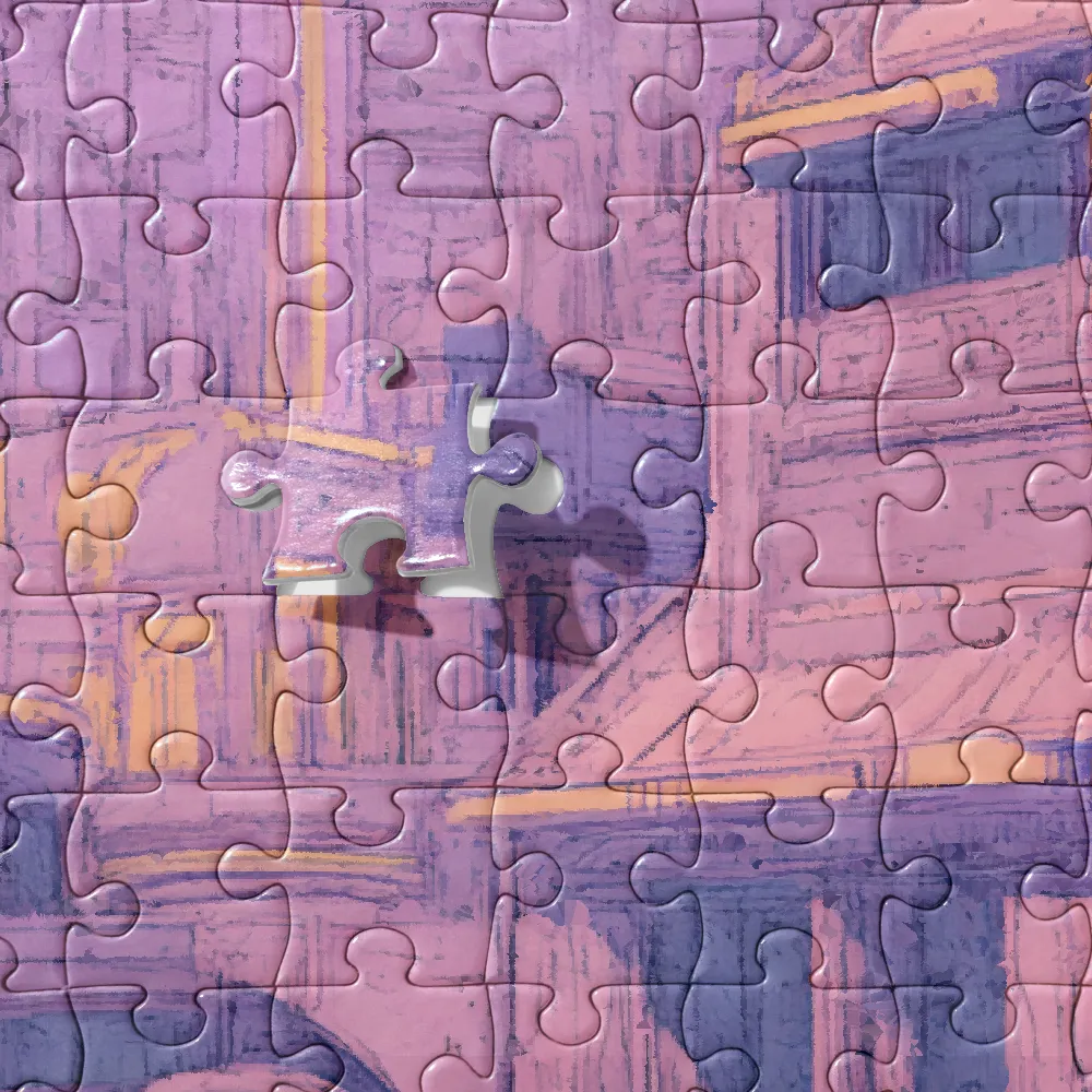 Moonlit Fantasy City