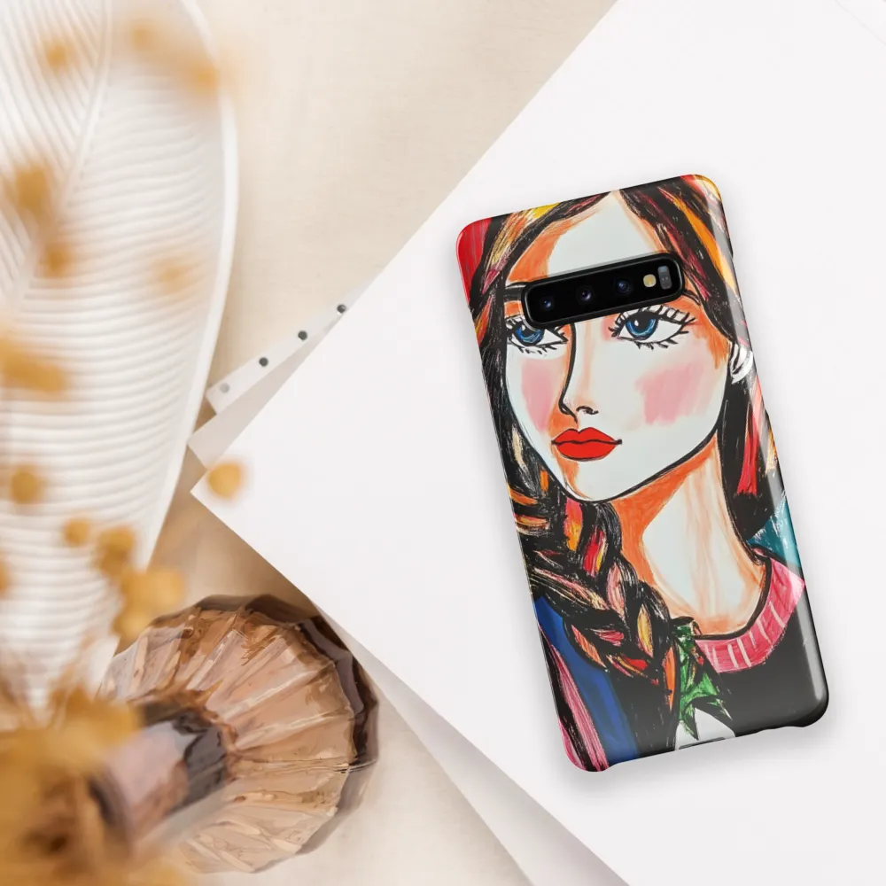 Confident Gaze | Phone Case |  S10 Plus | Snap Case | Glossy