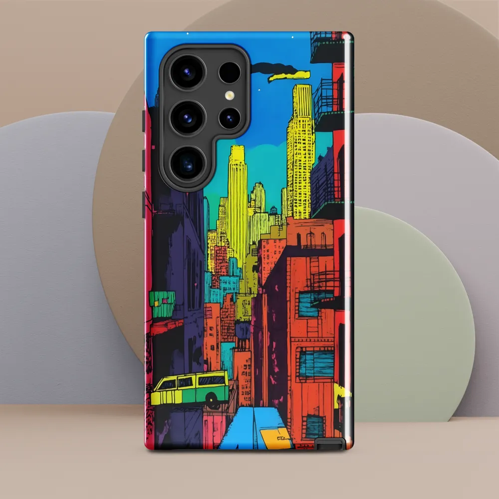 Urban Vibrance: A Pop Art Cityscape
