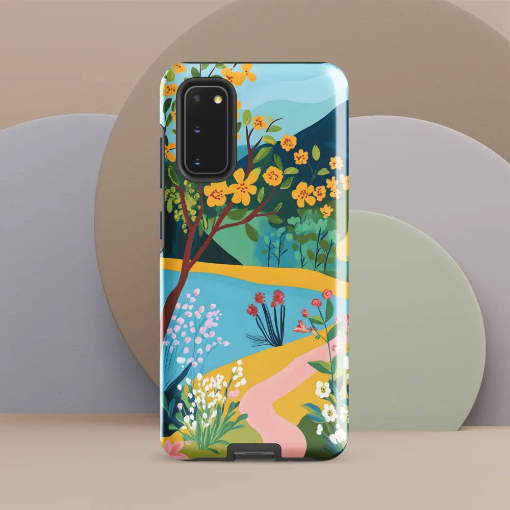 Blossoms by the Tranquil Waters