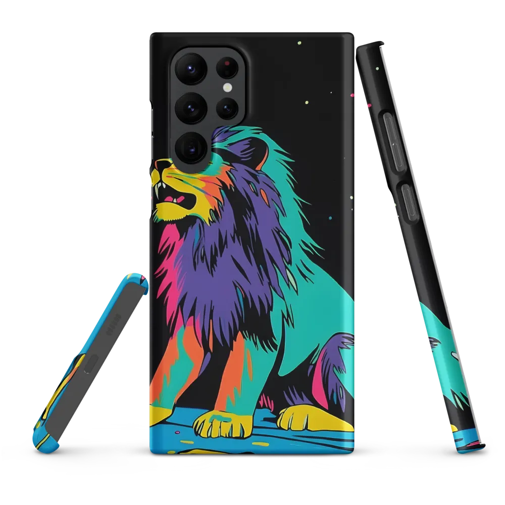 Roaring Colors: The Neon Lion
