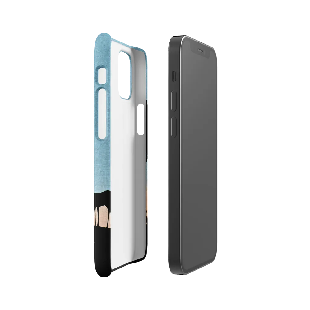 Curiosity in the Silhouette | Phone Case |  12 Mini | Snap Case | Matte