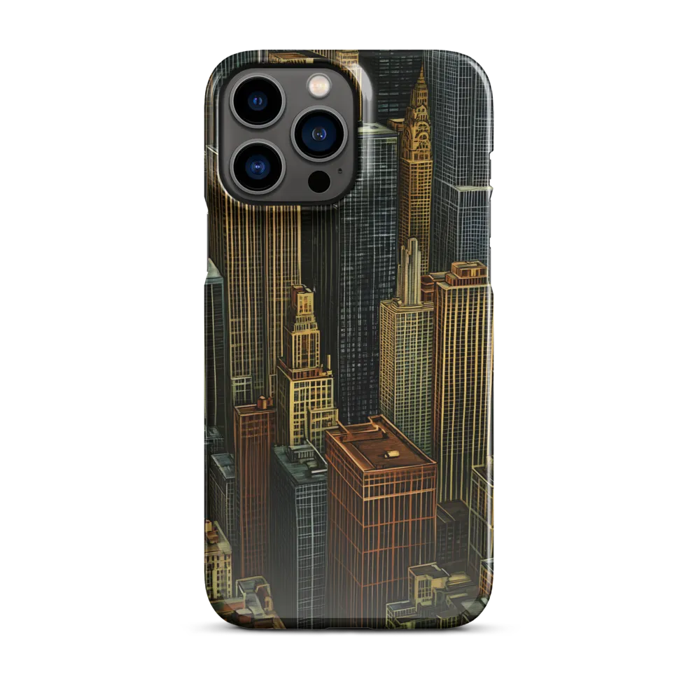 Urban Elegance: A Golden Cityscape