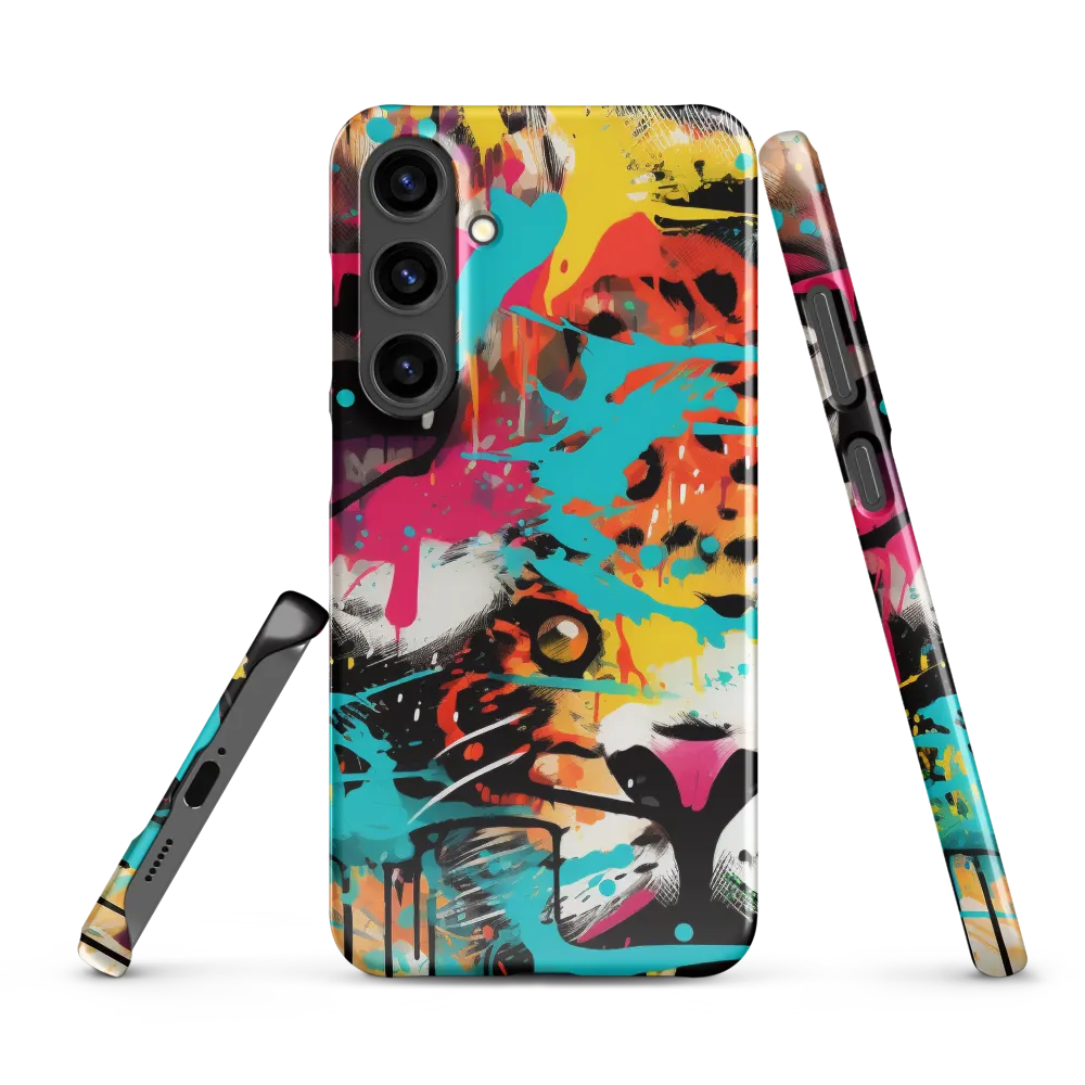 Fierce Fusion: Tiger and Lion in Graffiti
