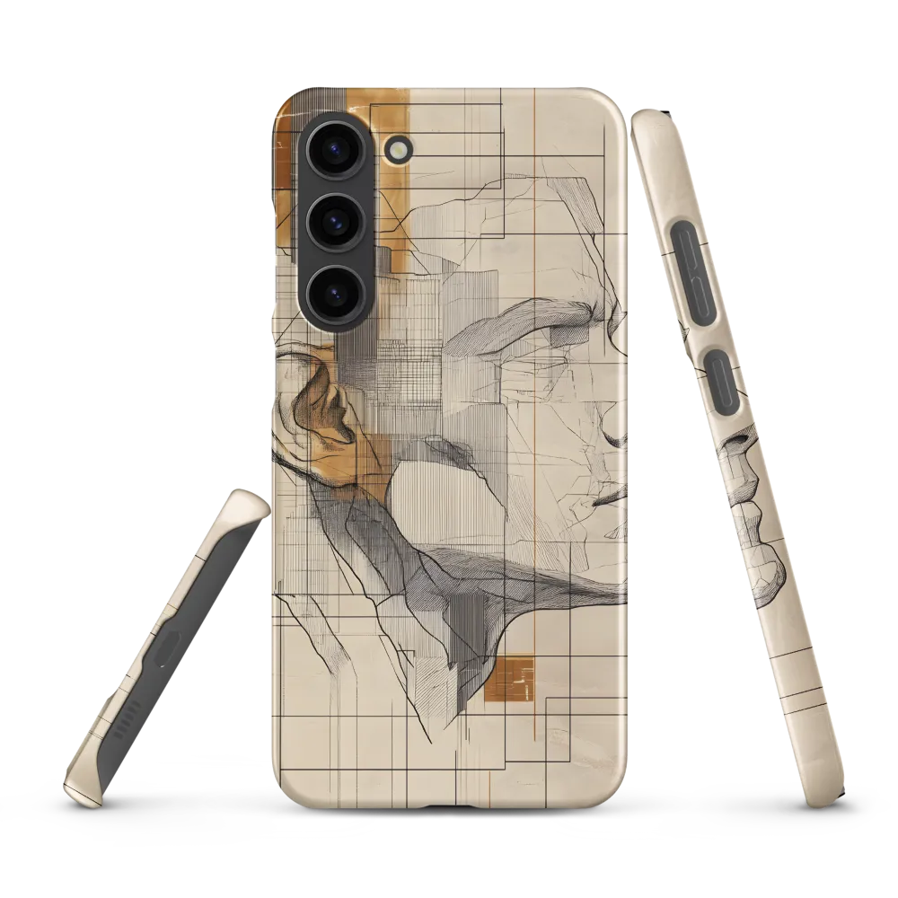 Geometric Reverie | Phone Case |  S23 Plus | Snap Case | Matte
