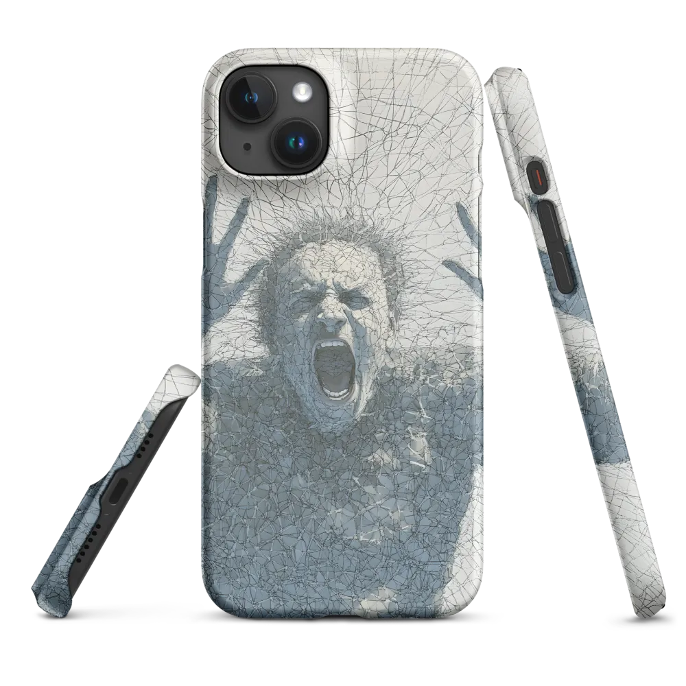 Breaking Free: An Expression of Anguish | Phone Case |  15 Plus | Snap Case | Matte