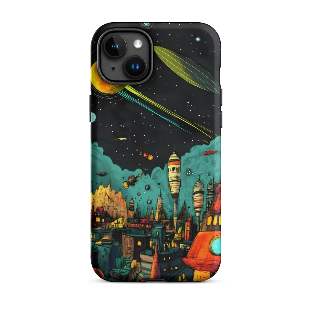 Galactic Cityscape: A Journey Through Imagination