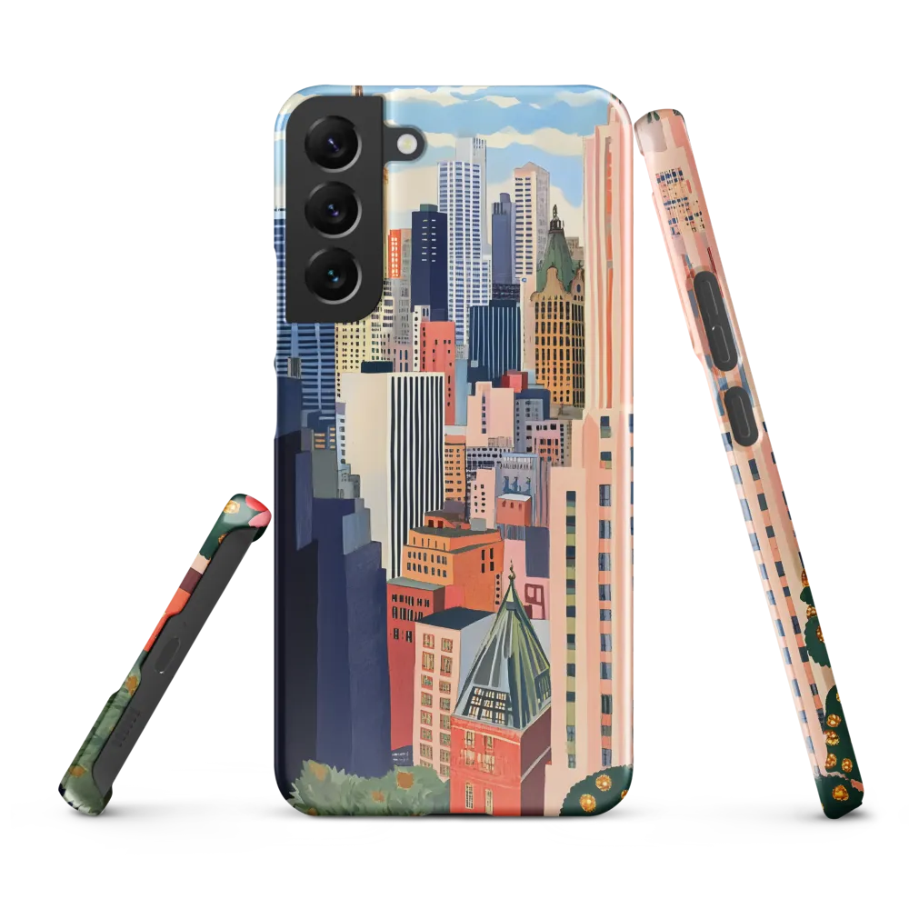 Vibrant City Dreams | Phone Case |  S22 Plus | Snap Case | Glossy