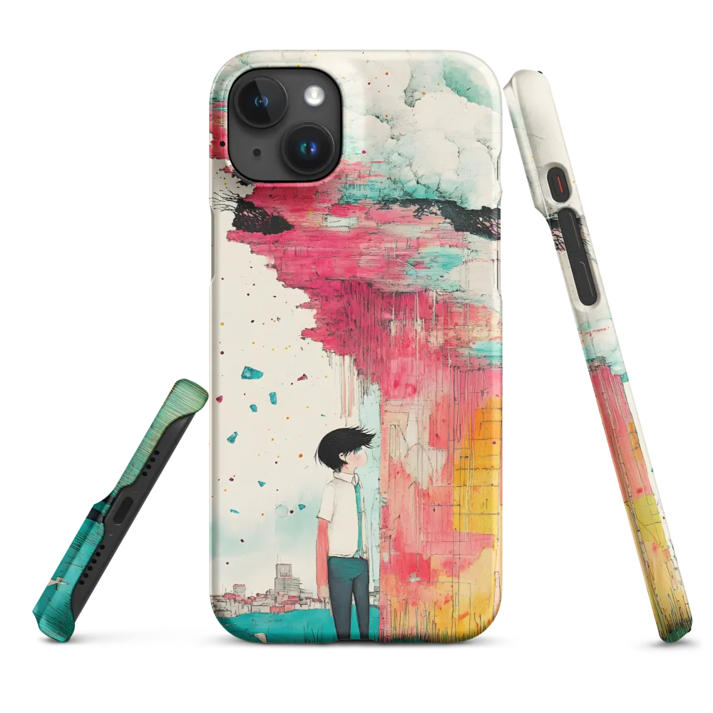 Whispers of the Urban Horizon | Phone Case |  15 Plus | Snap Case | Matte