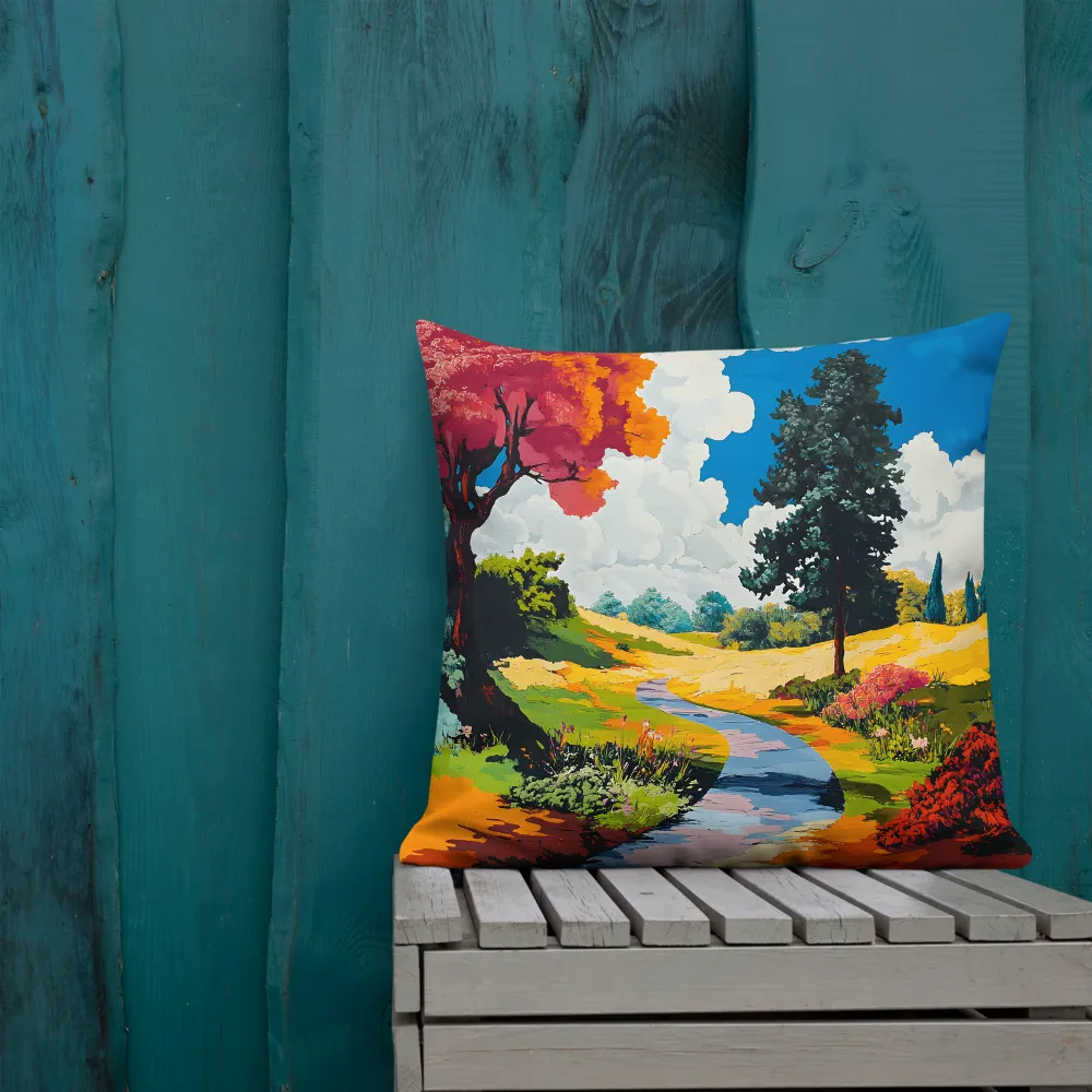 Vibrant Serenity | Pillow & Pillow Case | Multiple Sizes