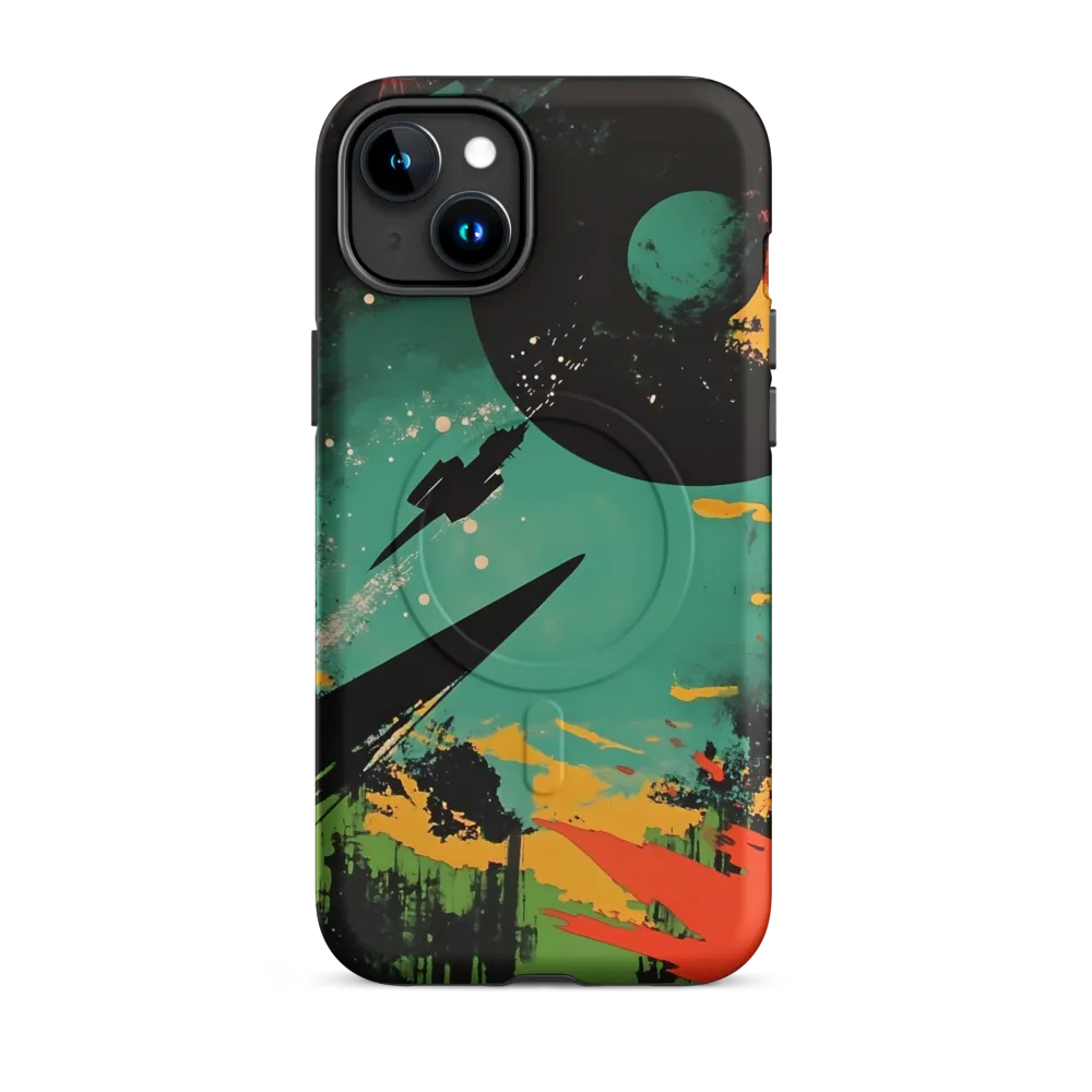 Journey Through the Cosmic Canvas | Phone Case |  15 Plus | MagSafe® Tough Case | Matte