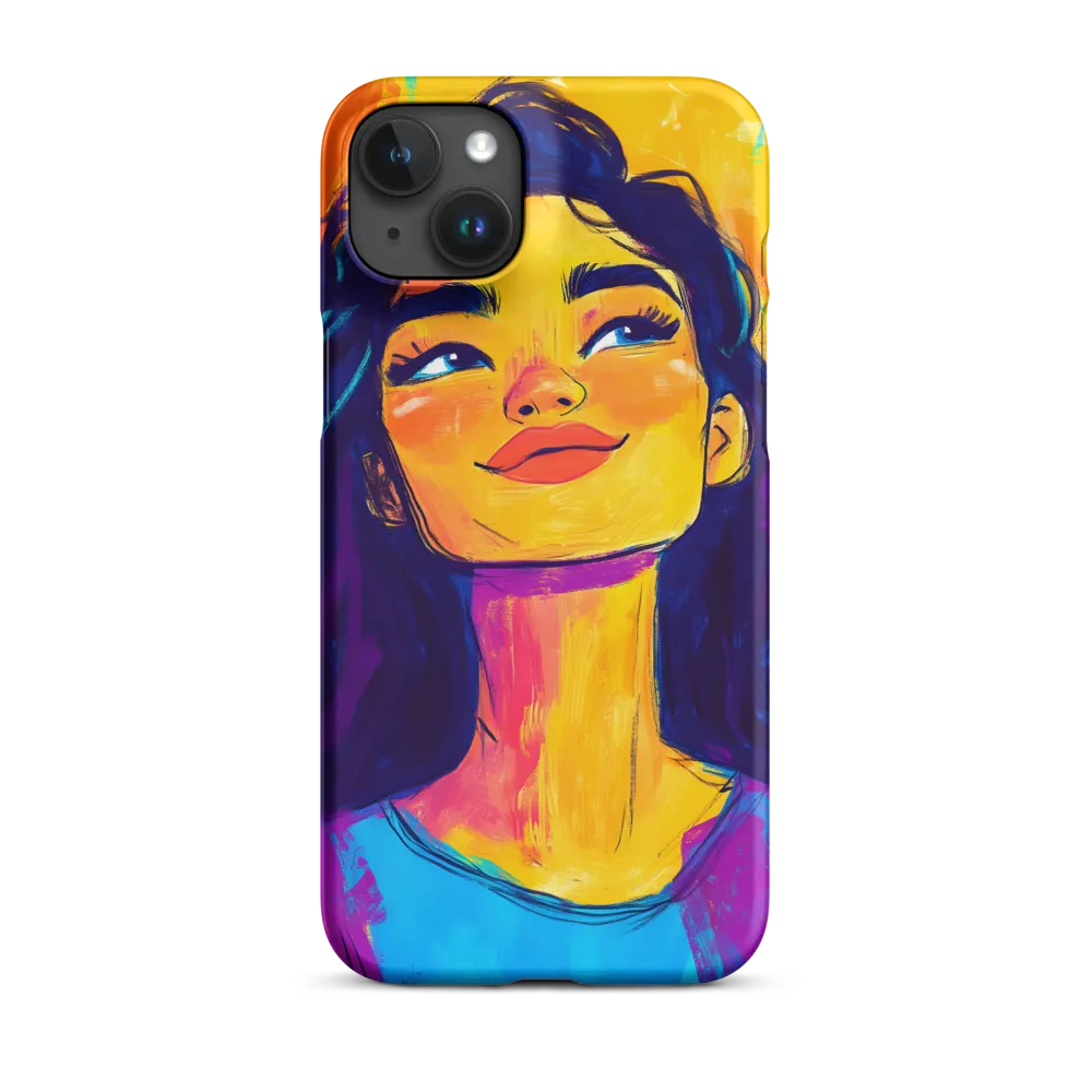 Radiant Joy: A Portrait of Confidence | Phone Case |  15 Plus | Snap Case | Matte