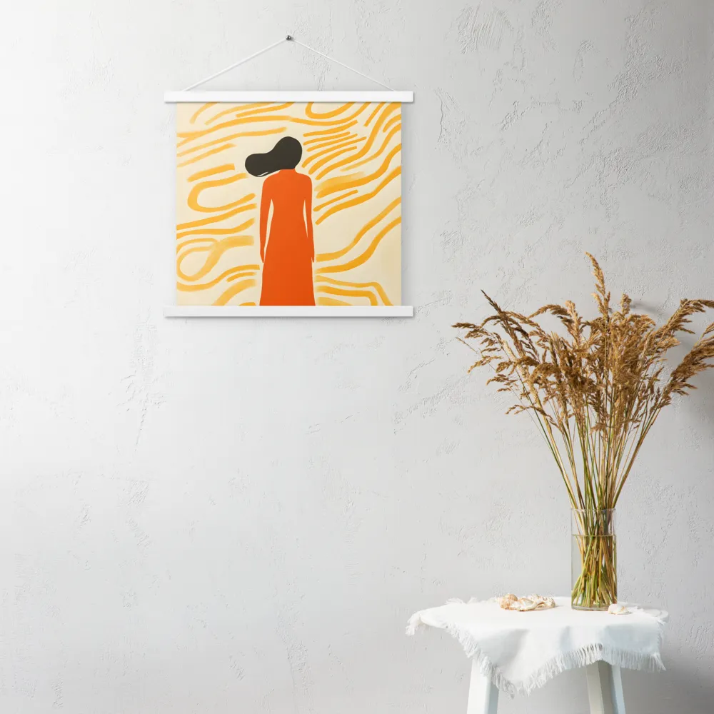 Connection to Serenity | Poster With White Wood Hanger | 18″×18″