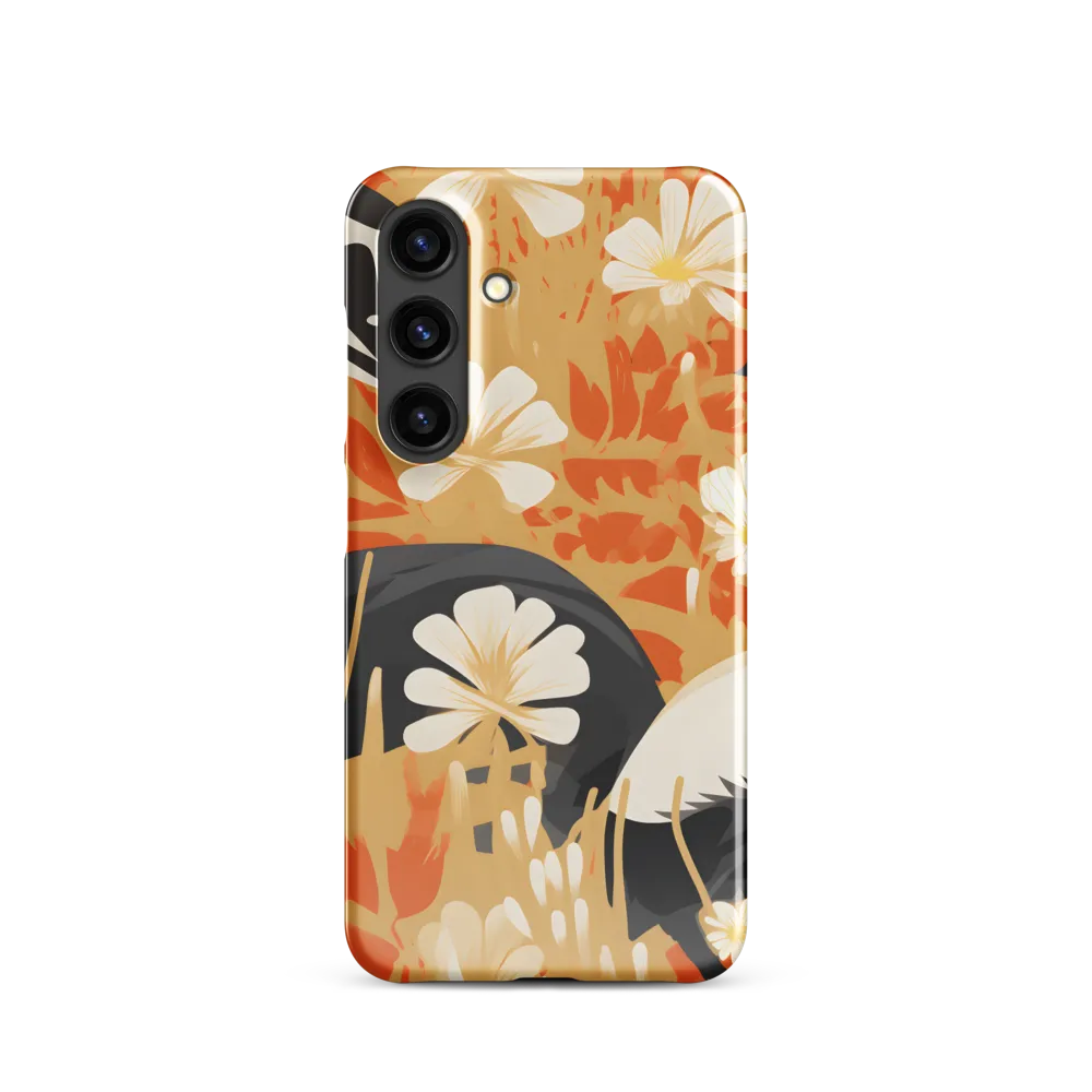 Whimsical Badgers in Bloom