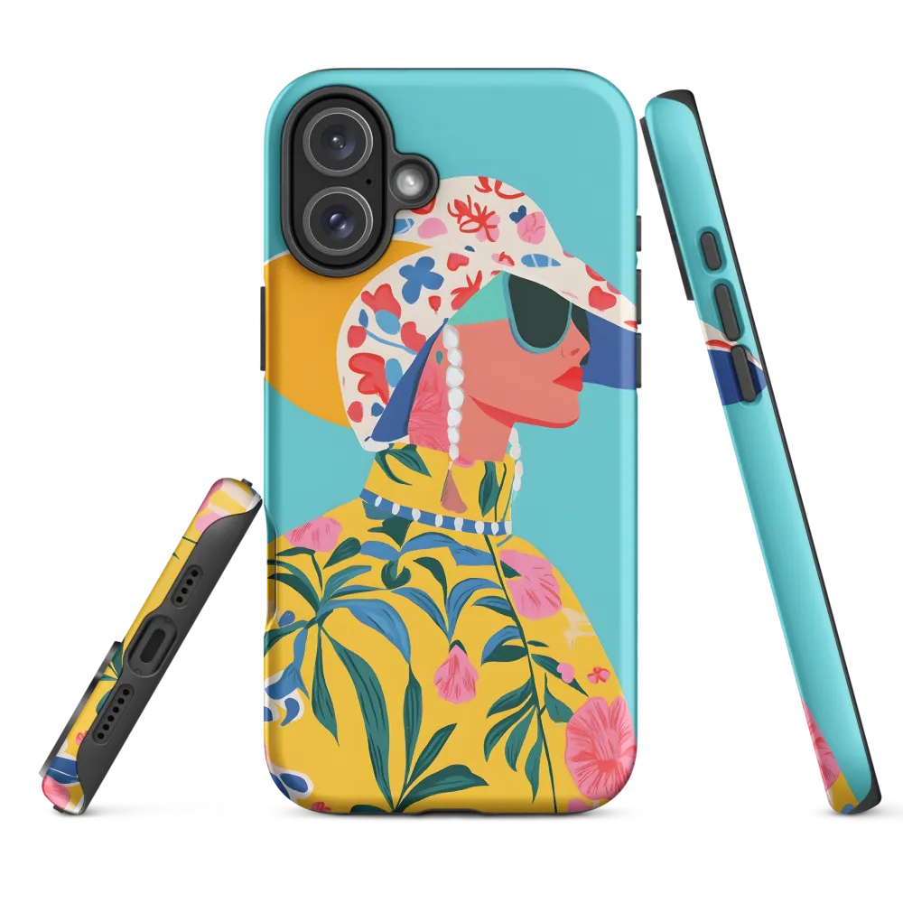 Tropical Confidence: A Fashion Portrait