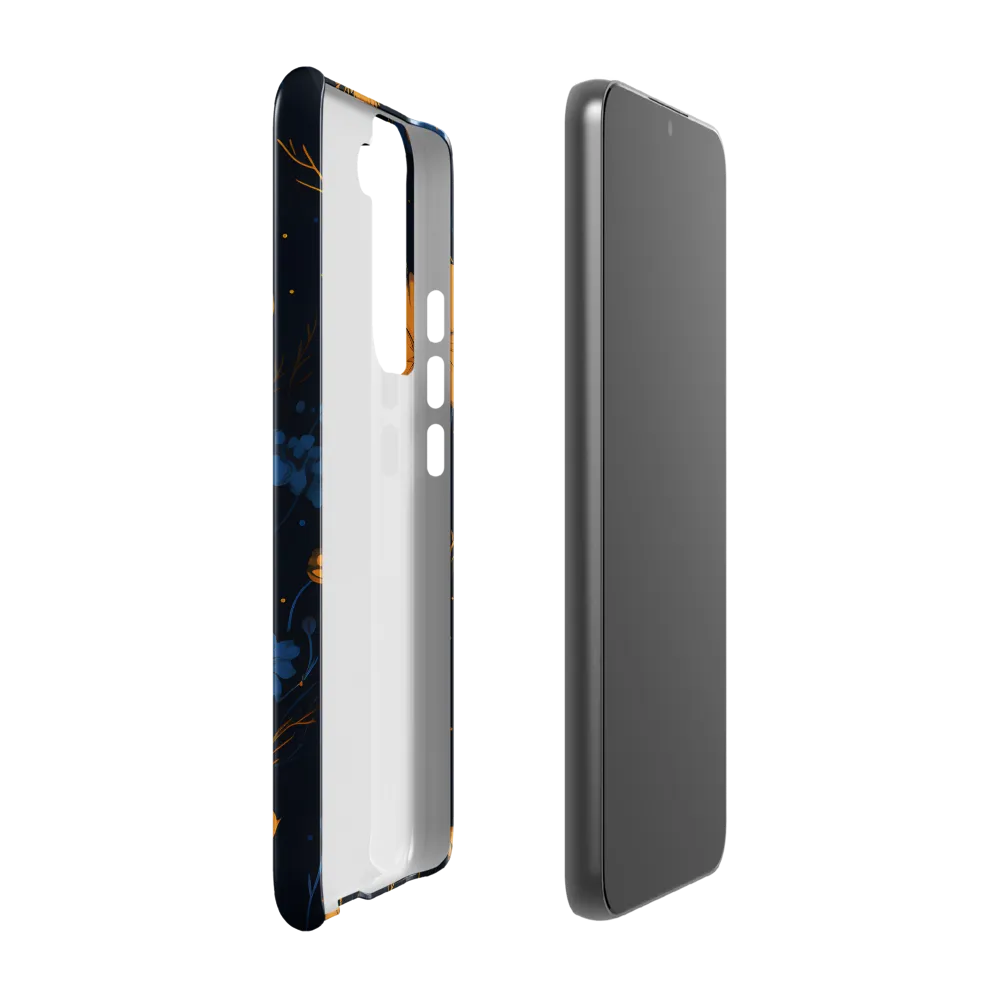 Nocturnal Blossoms | Phone Case |  S22 Plus | Snap Case | Glossy