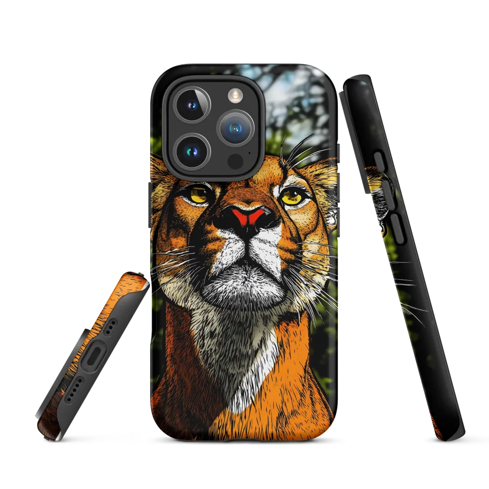 Regal Gaze: The Lioness in Focus