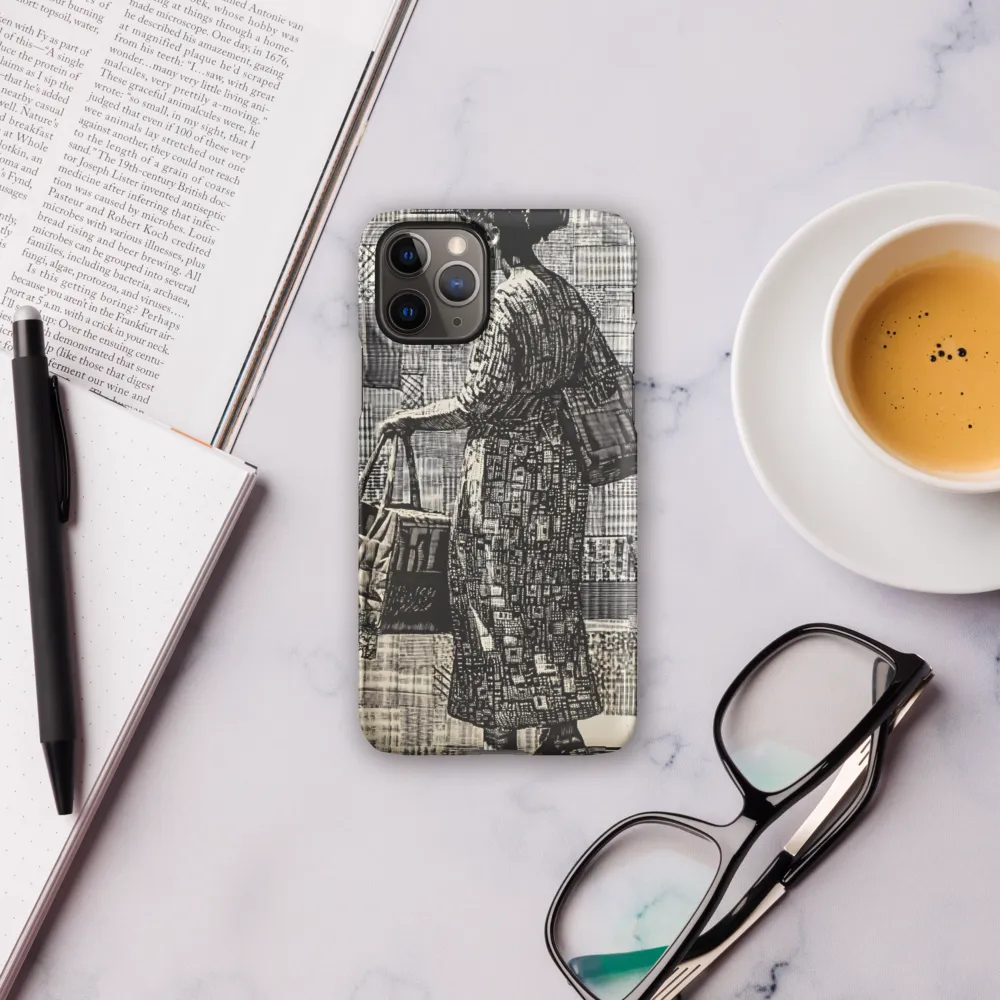 Urban Reflections: A Shopping Narrative | Phone Case |  11 Pro | Snap Case | Matte