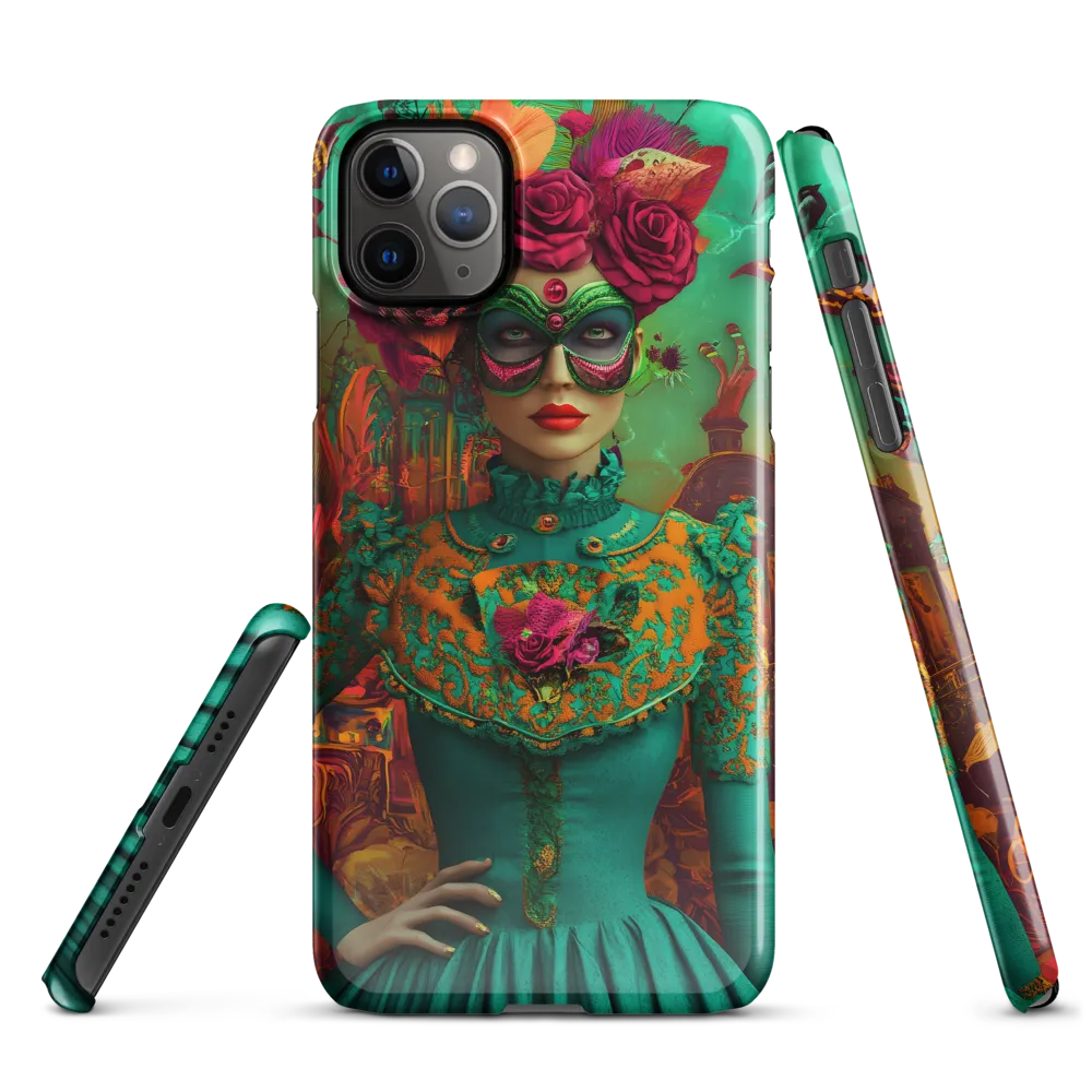 Enchanted Elegance: A Portrait of Mystique | Phone Case |  11 Pro Max | Snap Case | Glossy