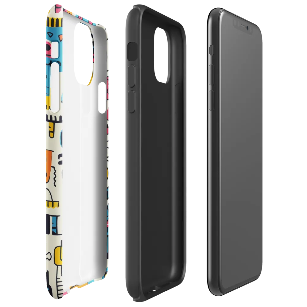 Vibrant Whimsy | Phone Case |  11 Pro Max | Tough Case | Glossy