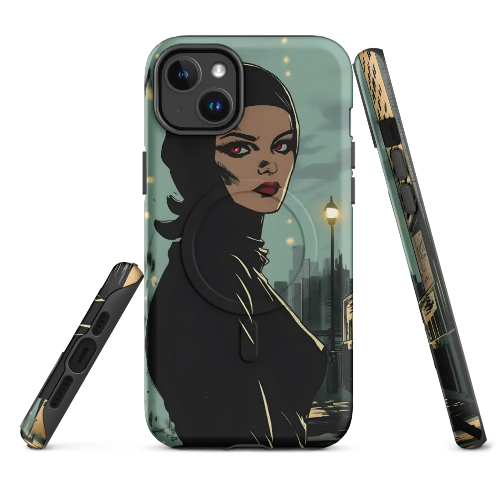Shadows of Intrigue | Phone Case |  14 Plus | MagSafe® Tough Case | Matte