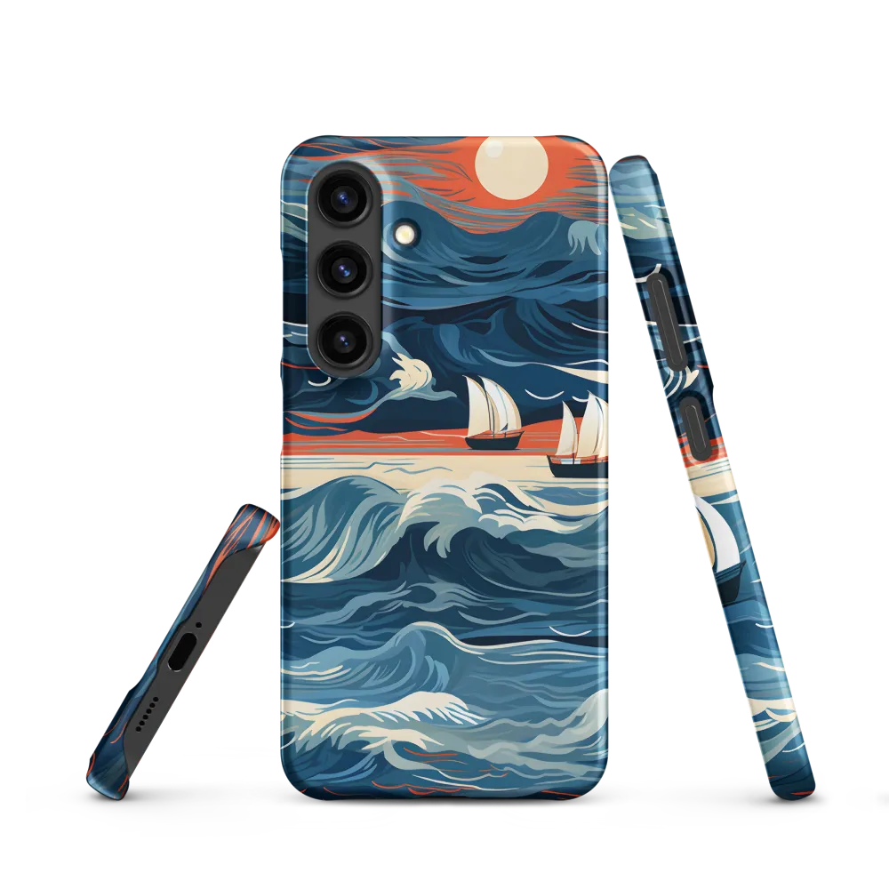 Ocean Whispers: A Voyage at Dusk