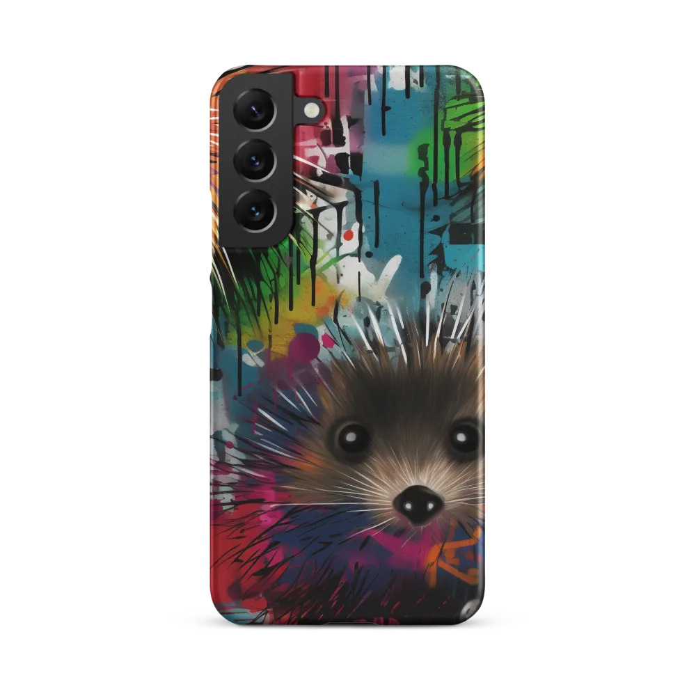 Whimsical Hedgehogs in a Kaleidoscopic Wonderland