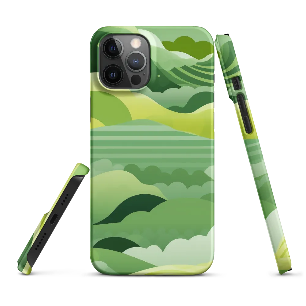 Tranquility in Green Waves