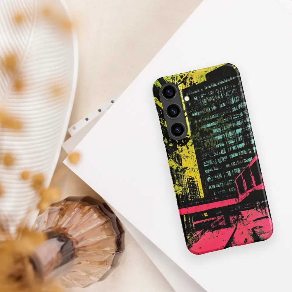 Neon Urbanity | Phone Case |  S24 Plus | Snap Case | Matte
