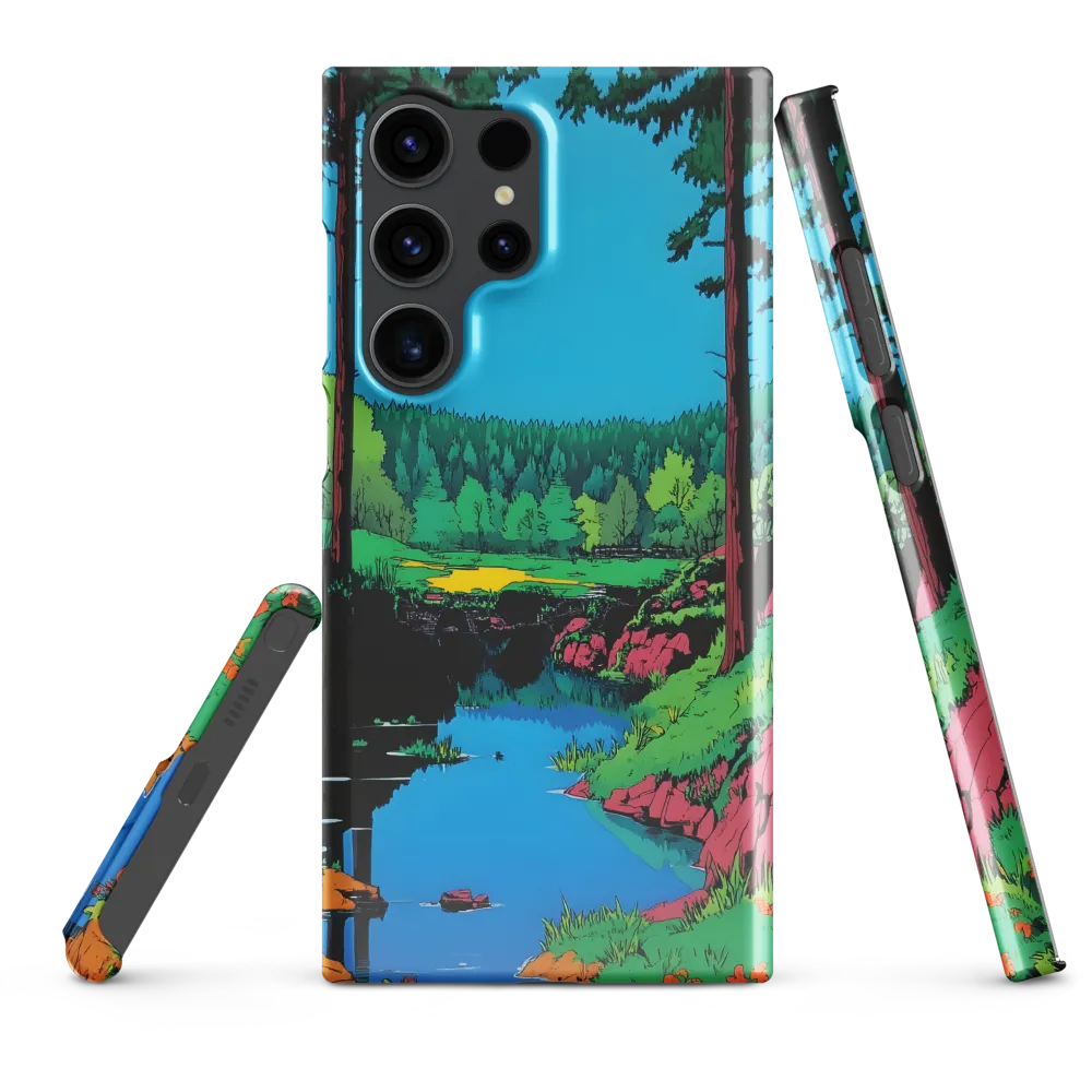 Tranquil Reflections: A Vibrant Landscape