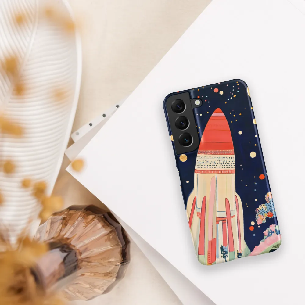 Cosmic Dreams: The Rocket's Journey