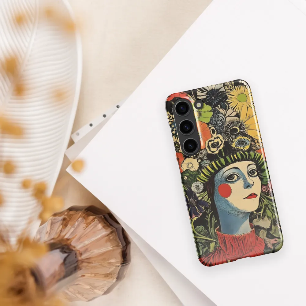 Floral Whimsy: A Portrait of Nature's Embrace
