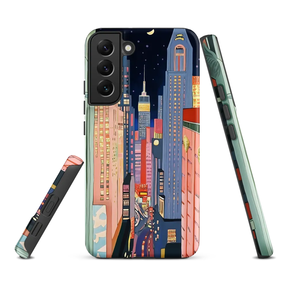 Urban Dreamscape: A Pop Art Night | Phone Case |  S22 Plus | Tough Case | Matte