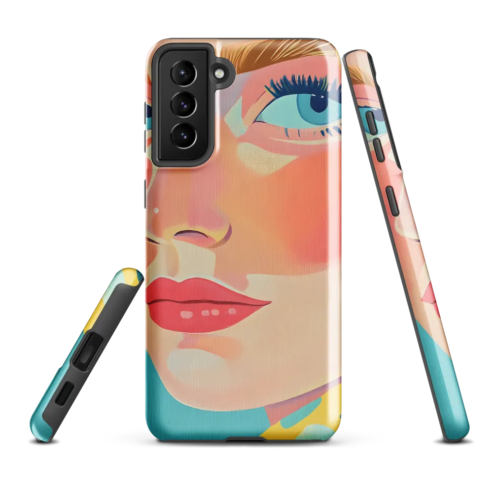 Vibrant Elegance: A Pop Art Portrait